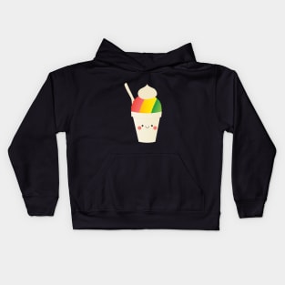 Happy Snow cone Kids Hoodie